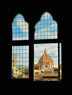 Blick auf den Dom aus dem Palazzo Vecchio