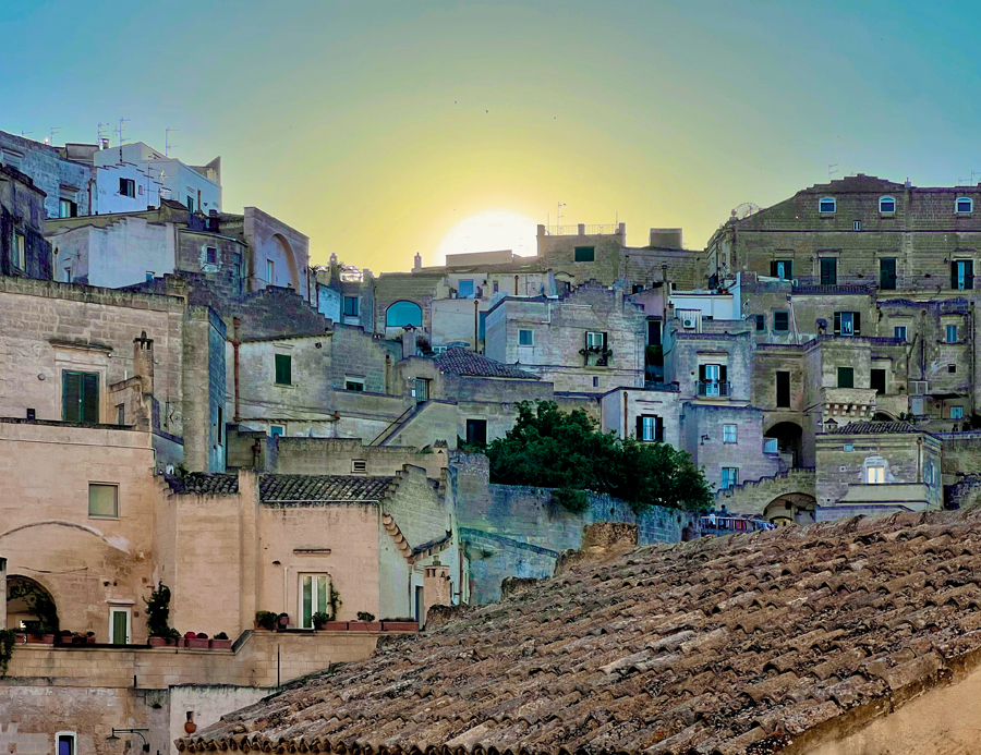 Die Höhlensiedlungen Sassi di Matera zählen seit 1993 zum UNESCO-Weltkulturerbe